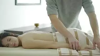 Teeny Lovers Massage with something extra