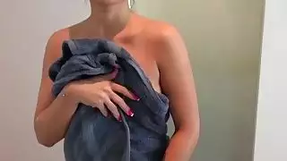 A naughty Asian chick ends with showering and gets fucked by her lover